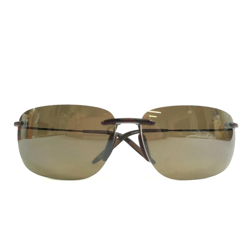 Maui Jim Sunglasses OLOWALU MJ-526-26 Rootbeer Copper Frames w HCL Bronze Lenses
